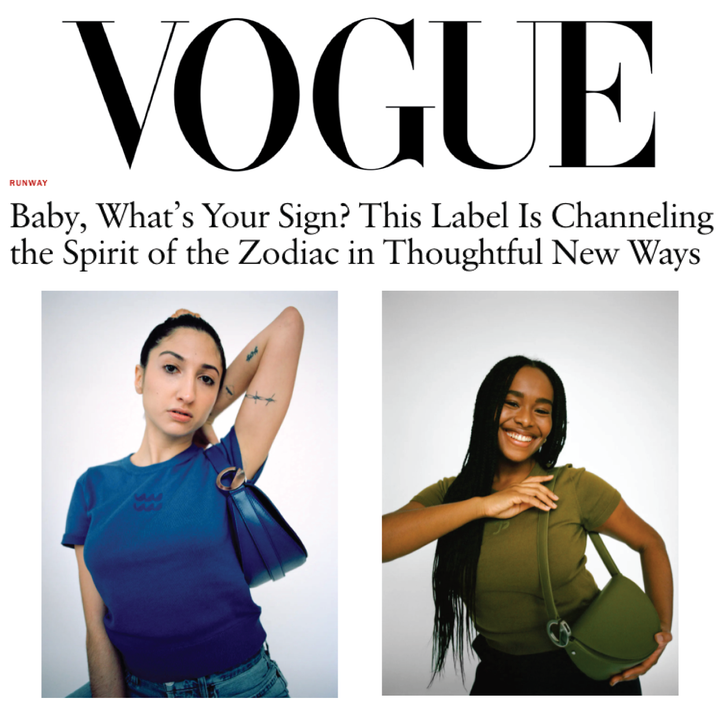 Dooz Vogue feature editorial article zodiac sign label fashion brand by Madeline Fass