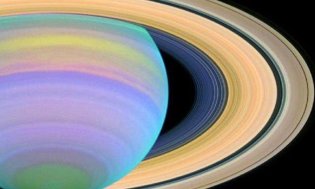 Ultraviolet Image of Saturn – NASA