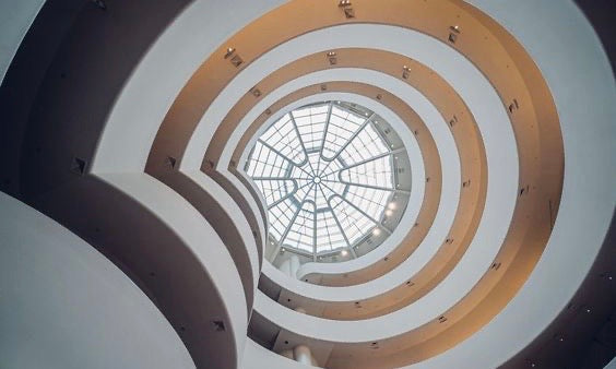 Architect Frank Lloyd Wright: Guggenheim Museum NYC