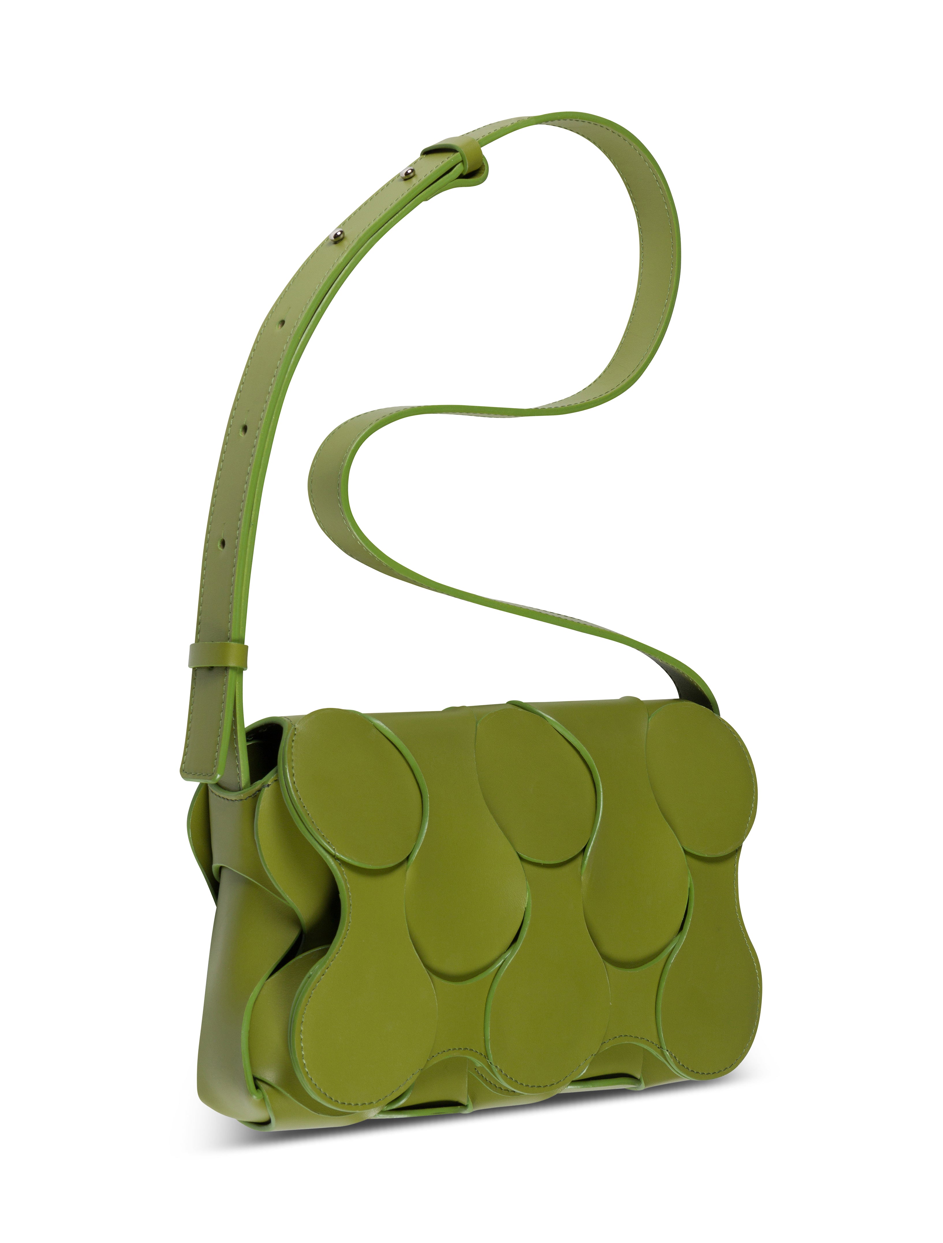 Art-inspired Dooz Gigi handbag, designed and handcrafted in Los Angeles from Italian Nappa leather