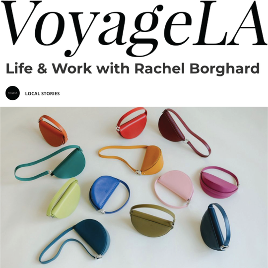 Dooz founder Rachel Borghard feature in Voyage LA