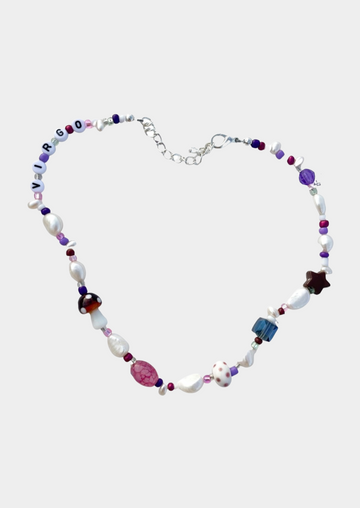 DOOZ zodiac gift virgo beaded trendy necklace